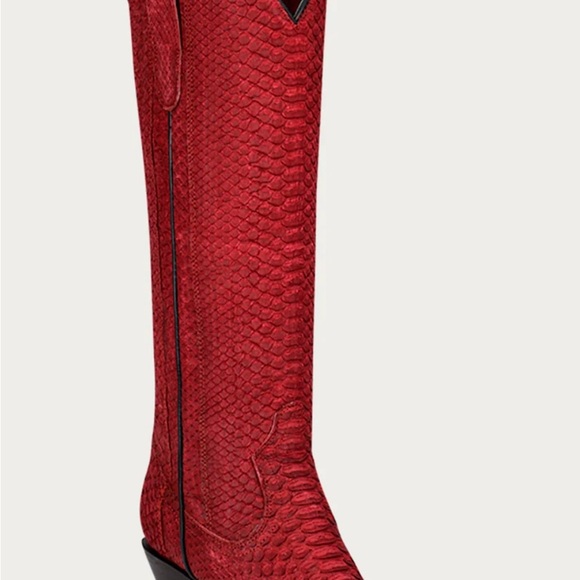 Corral red python boots - Picture 6 of 6